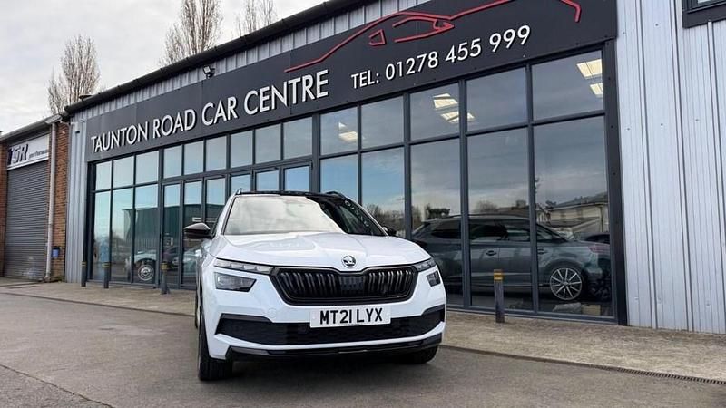 Used Skoda Kamiq Monte Carlo 110 HP (80 kW) 2021 White SUV