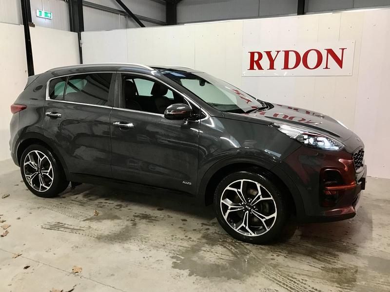 Used Kia Sportage GT-Line S 136 HP (100 kW) 2021 Grey SUV