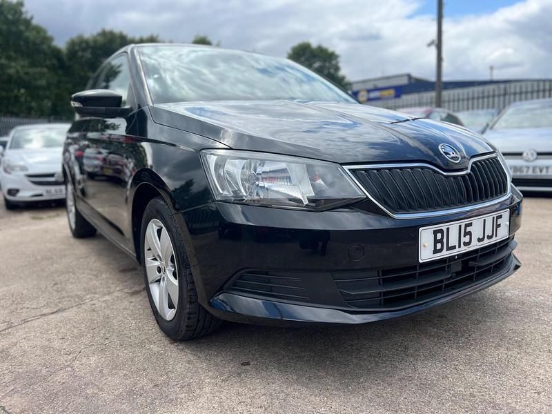 Black Used 2015 Skoda Fabia SE Hatchback | £3,900 (A bit pricey) - Image 1/4