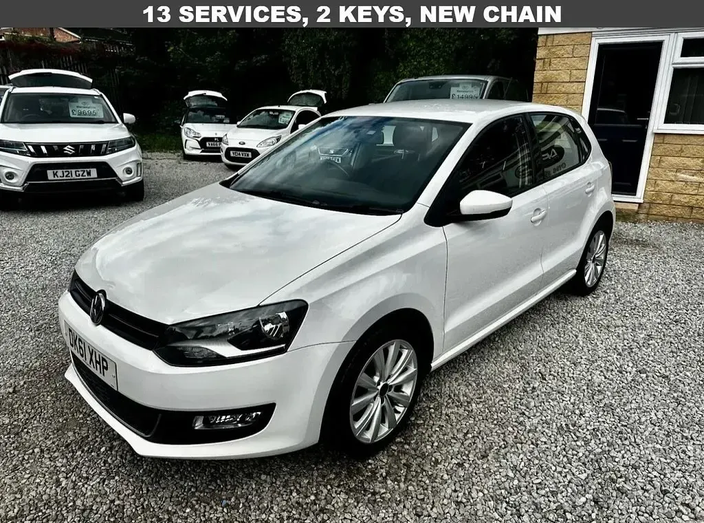 Used VW Polo SEL 105 HP (77 kW) 2011 White Hatchback