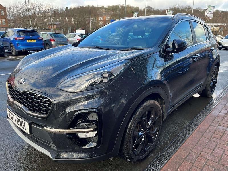 Used Kia Sportage GT-Line 116 HP (85 kW) 2022 Black SUV
