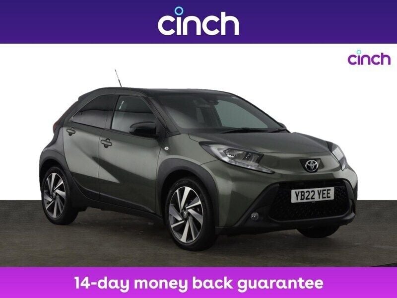 Green Used 2022 Toyota Aygo Hatchback | £12,499 (Fair price) - Image 1/3