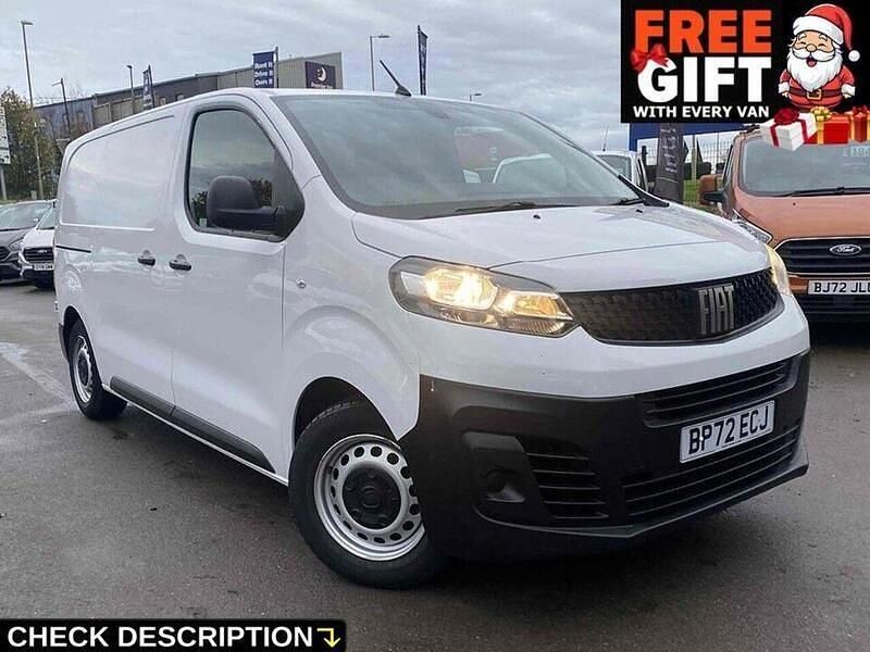 White Used 2022 Fiat Scudo S Van | £12,795 (Good price) - Image 1/3