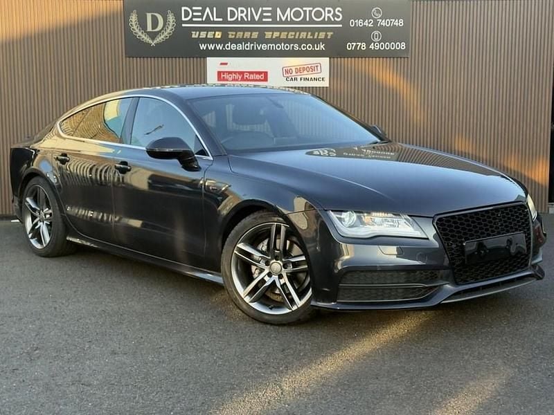 Blue Used 2013 Audi A7 Sportback S-Line Hatchback | £8,490 (Fair price) - Image 1/4