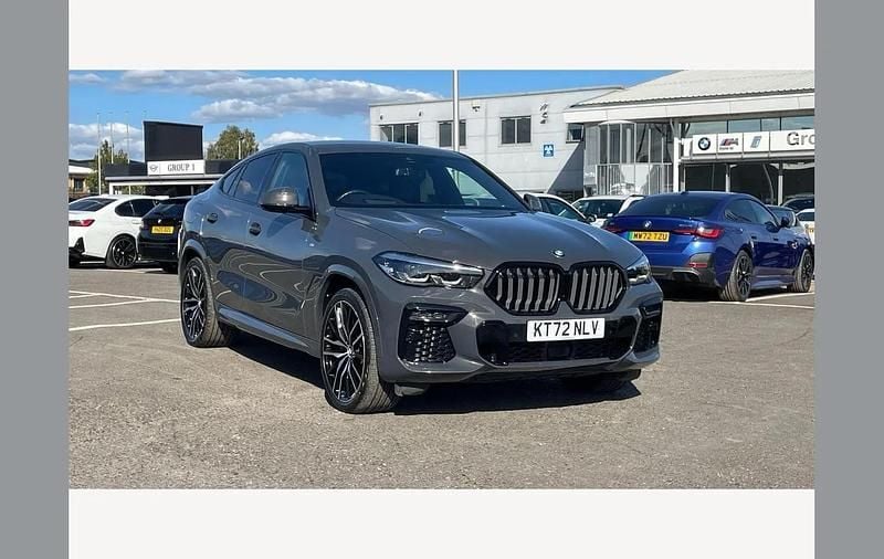 Grey Used 2023 BMW X6 M Sport SUV | £47,495 (Good price) - Image 1/4