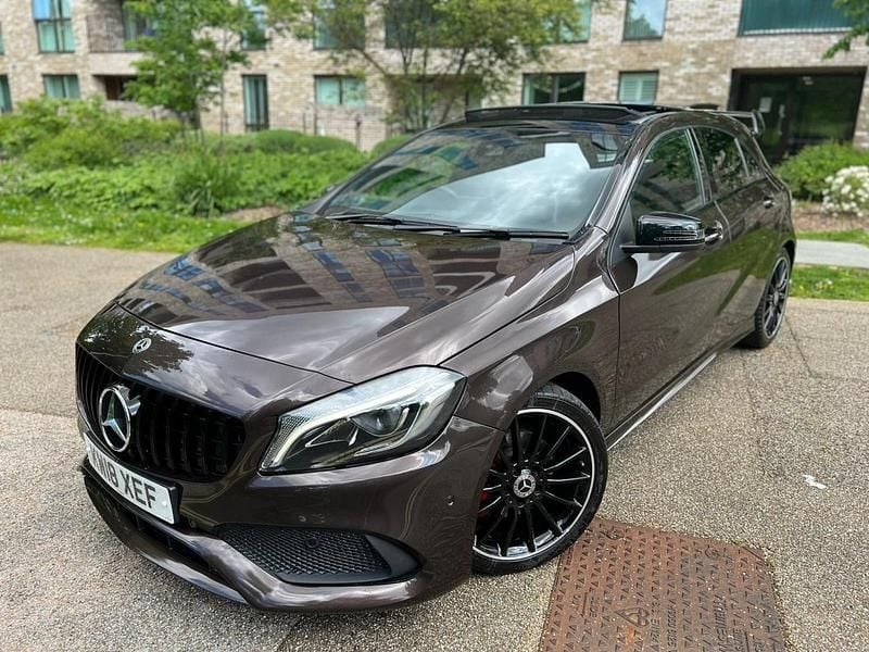 Used Mercedes A200 AMG Line Premium Plus 2018 Bronze Hatchback
