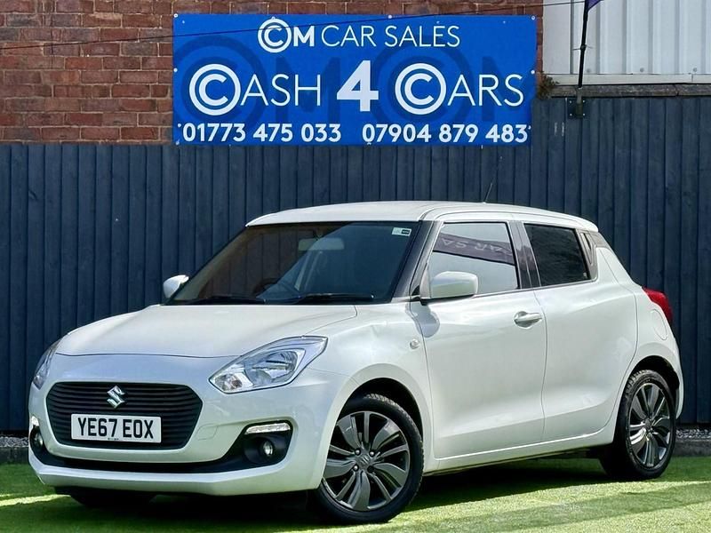 Used Suzuki Swift SZ-T 2017 White Hatchback