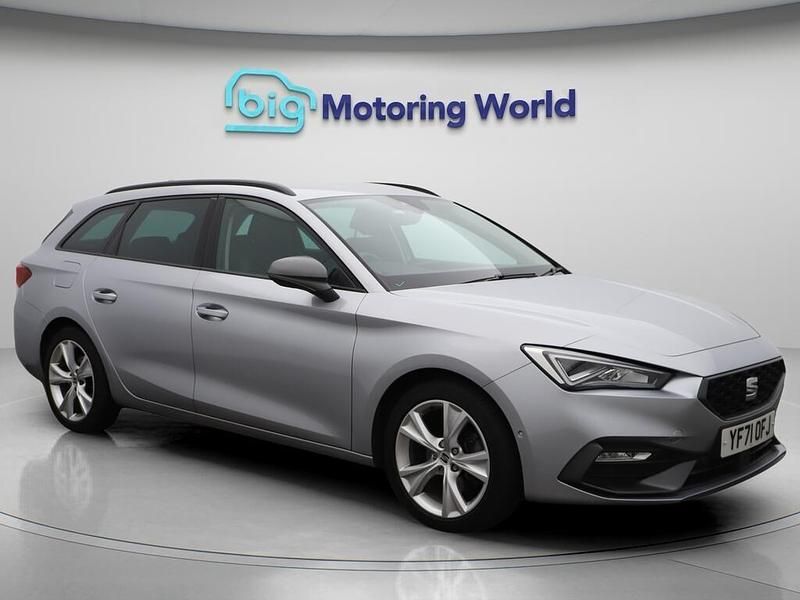 Silver Used 2021 Seat Leon FR Estate | £14,000 (Fair price) - Image 1/4