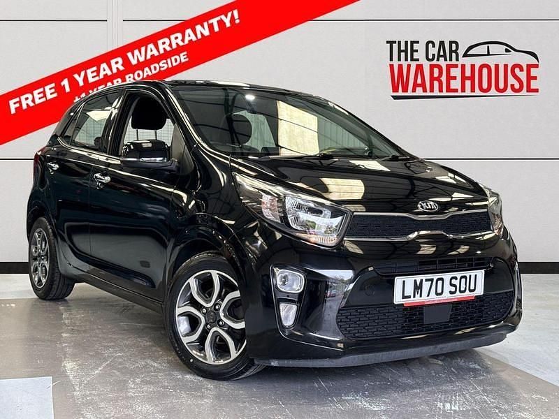 Used Kia Picanto 67 HP (49 kW) 2020 Black Hatchback