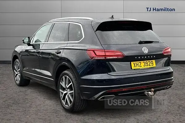 Used VW Touareg R-line 286 HP (210 kW) 2019 Blue SUV