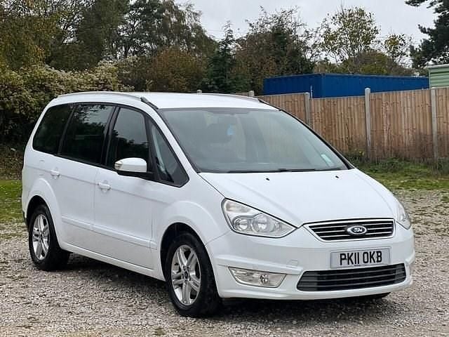 Used Ford Galaxy Zetec 140 HP (102 kW) 2011 White MPV