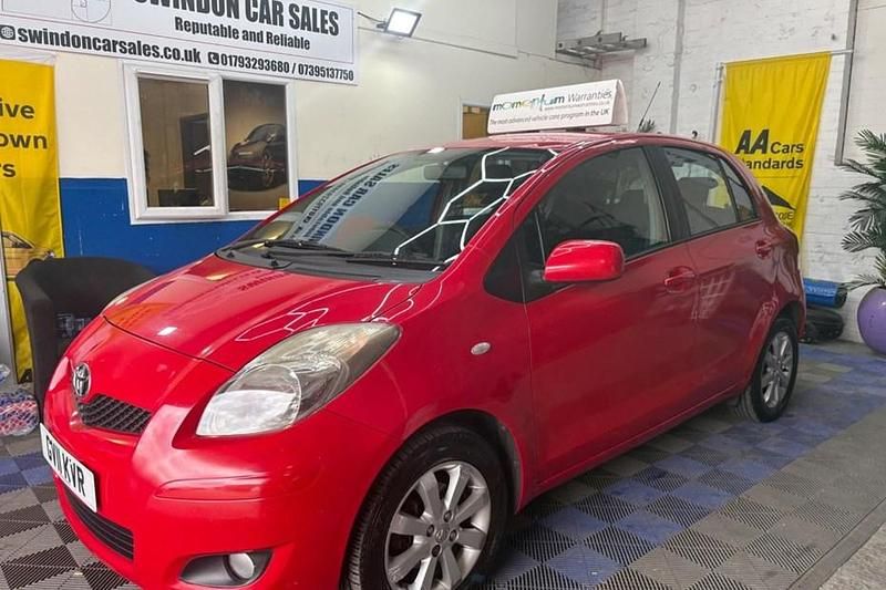 Red Used 2011 Toyota Yaris Hatchback | £4,300 (Fair price) - Image 1/1