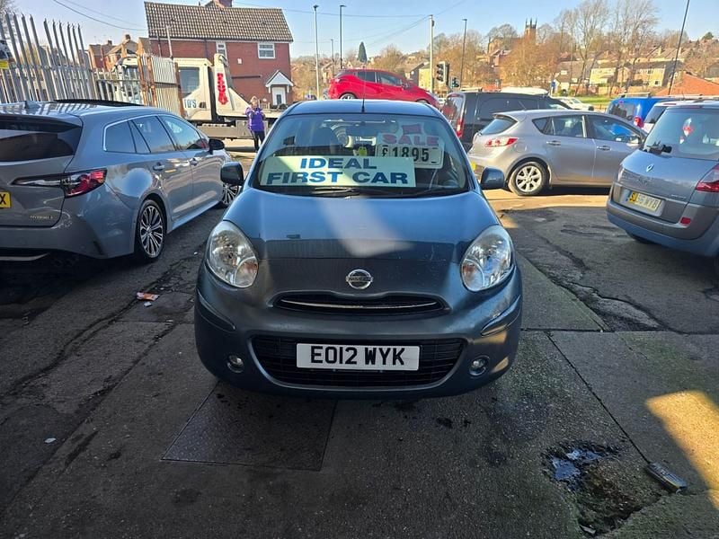 Used Nissan Micra Acenta 2012 Grey Hatchback