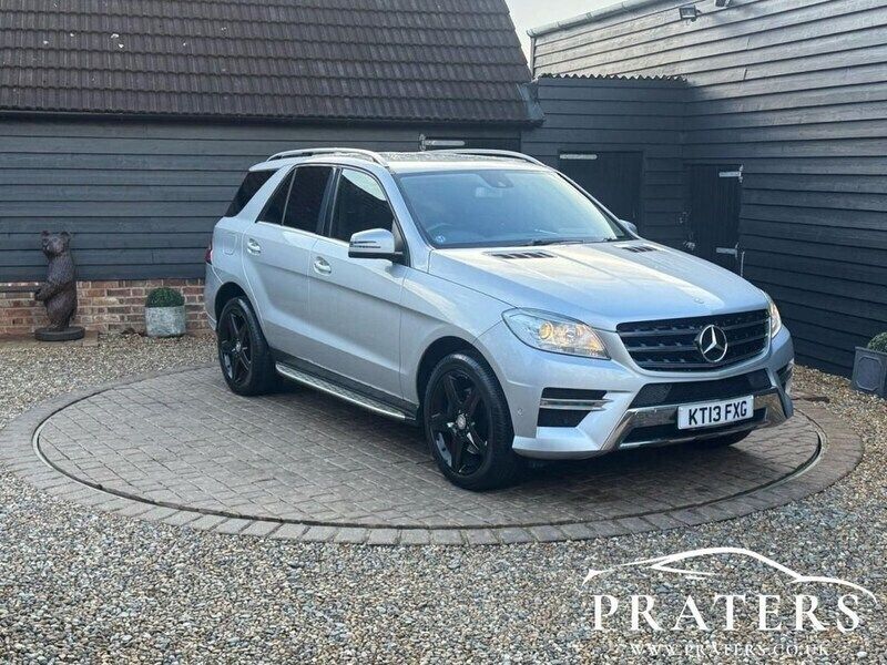 Silver Used 2013 Mercedes ML250 AMG SUV | £9,000 (Fair price) - Image 1/4