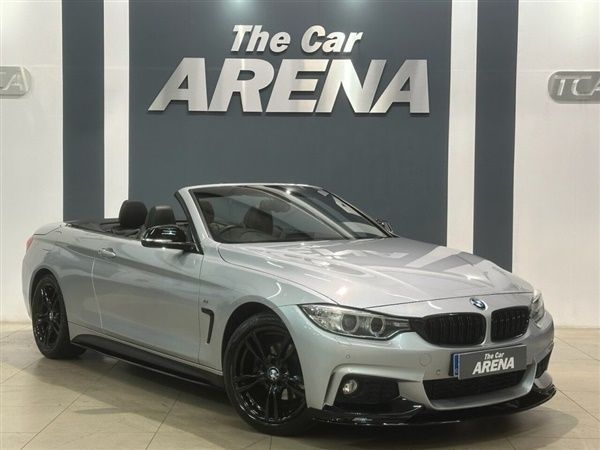 Silver Used 2015 BMW 420 M Sport Cabriolet | £11,480 (Fair price) - Image 1/1