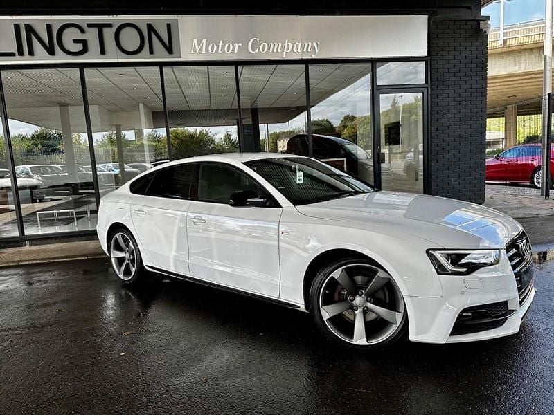 White Used 2015 Audi A5 Sportback Black Edition Hatchback | £13,995 (Expensive) - Image 1/4