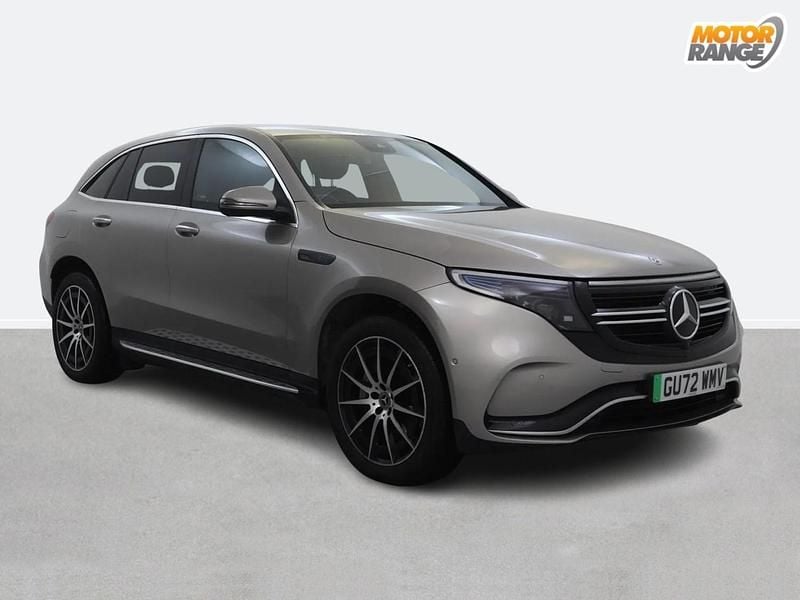 Silver Used 2022 Mercedes EQC400 AMG line SUV | £26,895 (Fair price) - Image 1/4