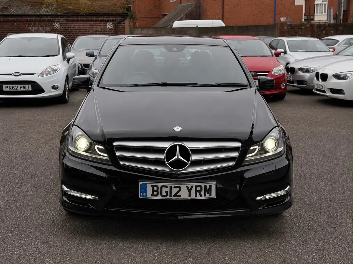 Used Mercedes C200 2012 Black Sedan