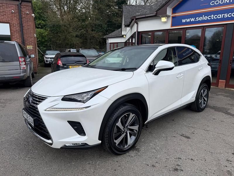 Used Lexus NX300h 197 HP (144 kW) 2019 White SUV