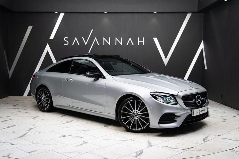Silver Used 2020 Mercedes E350 AMG line Coupe | £28,990 (A bit pricey) - Image 1/4