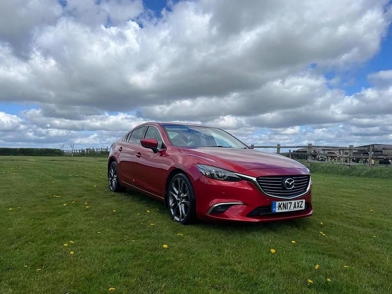 Begagnad Mazda 6 Inclusive 175 HK (128 kW) 2017 Röd Sedan