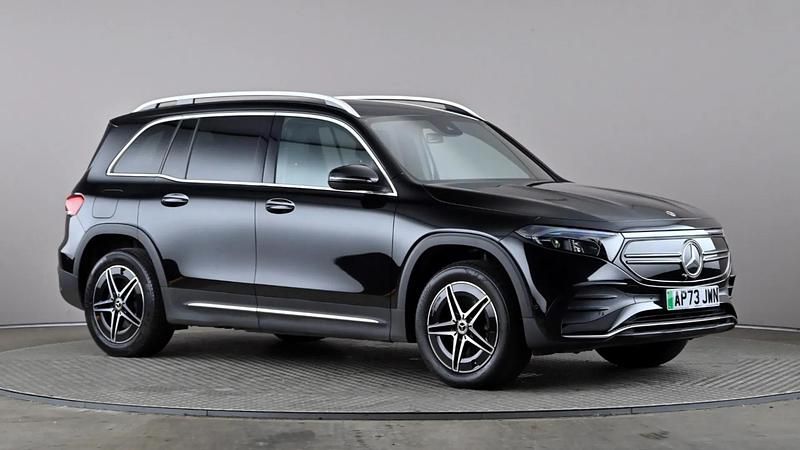 Black Used 2023 Mercedes EQB350 AMG line SUV | £27,798 (Fair price) - Image 1/3