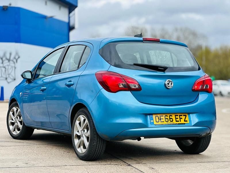 Used Vauxhall Corsa 75 HP (55 kW) 2016 Blue Hatchback
