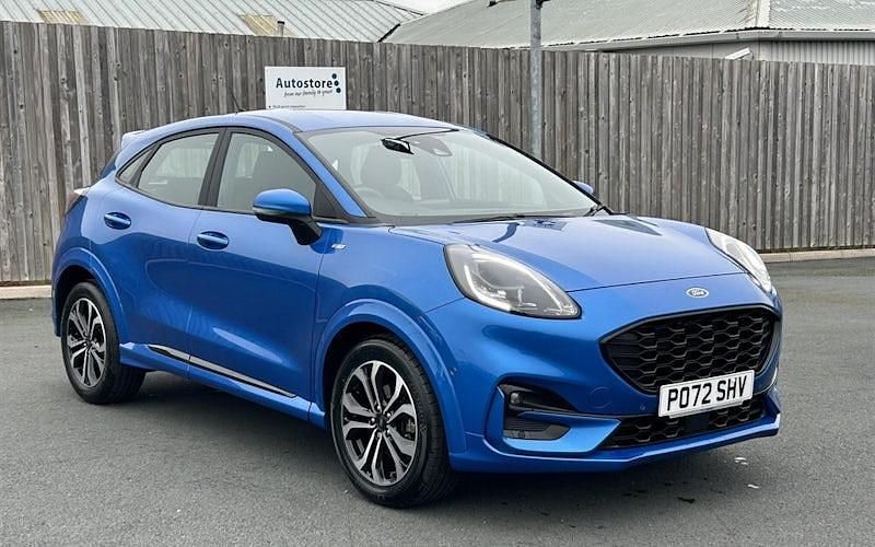 Used Ford Puma ST-Line 125 HP (91 kW) 2022 Blue Hatchback