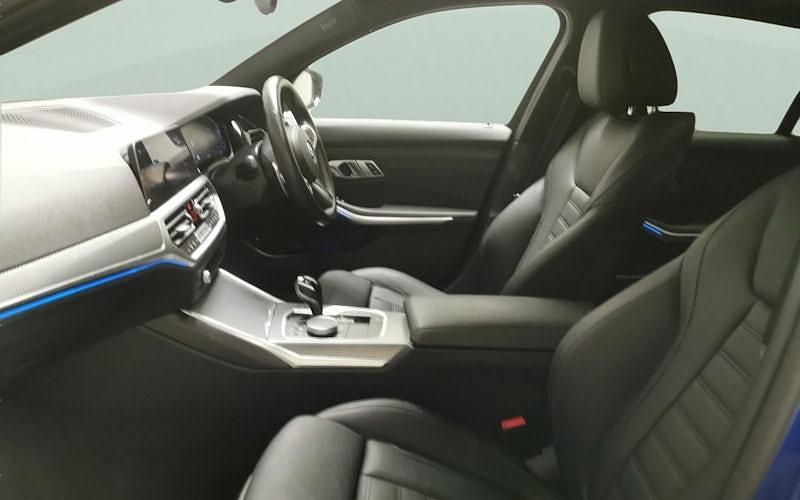 Used BMW 330e M Sport 292 HP (214 kW) 2021 Blue Sedan