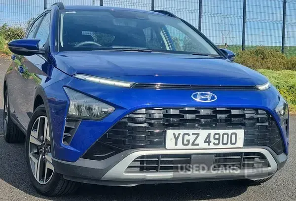 Used Hyundai Bayon Premium 99 HP (72 kW) 2022 Blue SUV