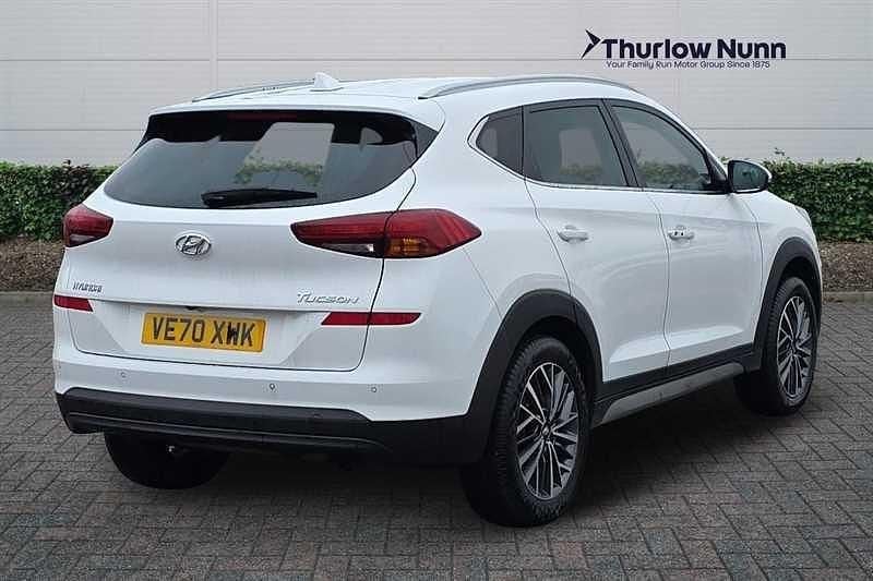 Used Hyundai Tucson Premium 132 HP (97 kW) 2021 White SUV