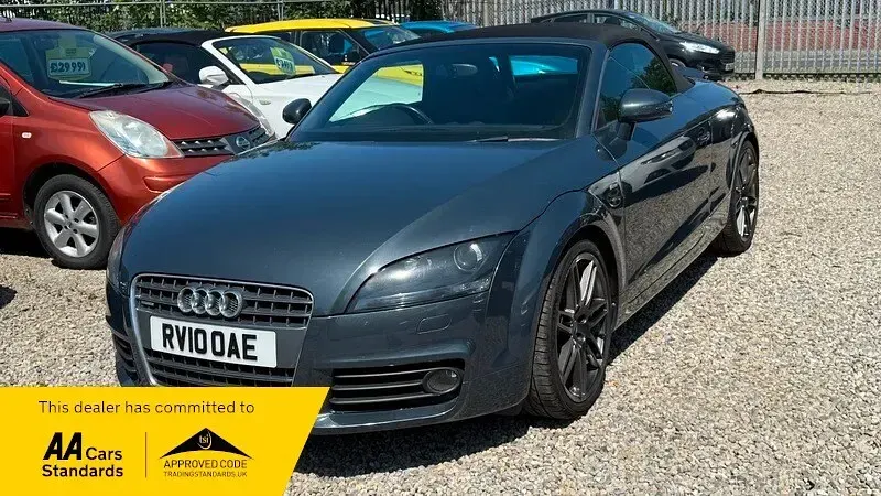 Used Audi TT S-Line 170 HP (125 kW) 2010 Grey Coupe