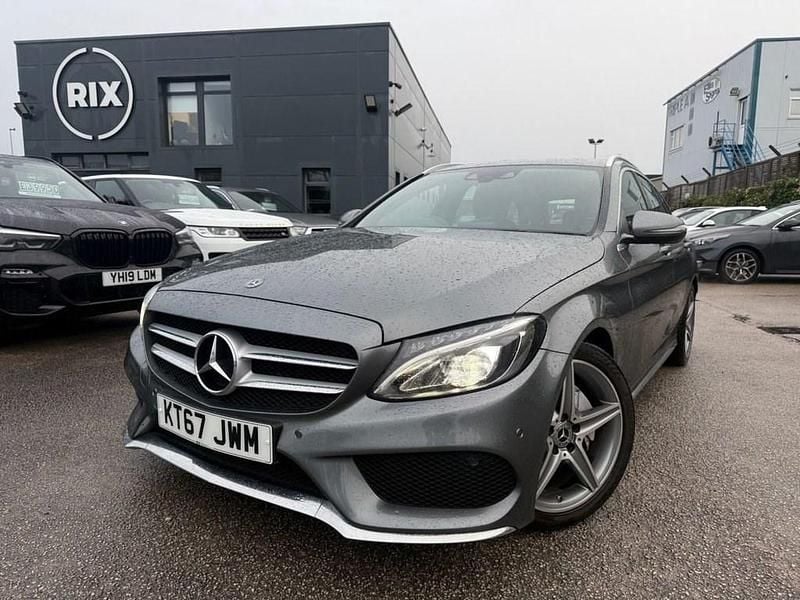 Used Mercedes C220 AMG line 2017 Grey Estate