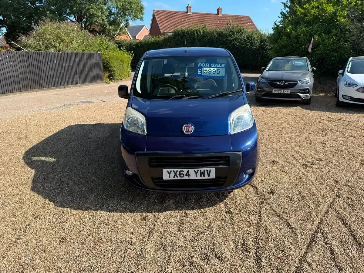 Used Fiat Qubo Trekking 2014 Blue MPV