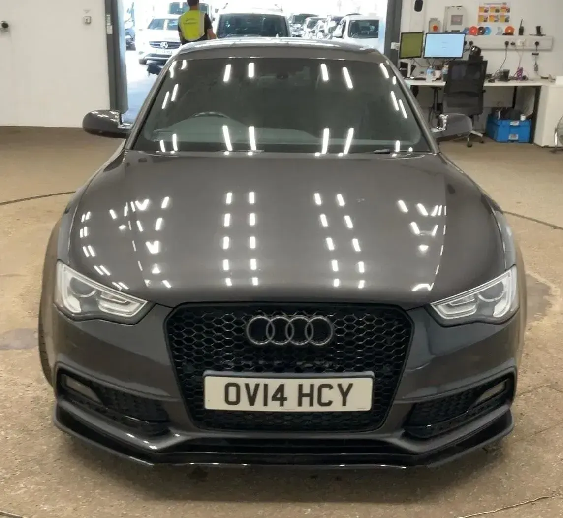 Used Audi A5 Sportback Black Edition 204 HP (150 kW) 2014 Grey Hatchback