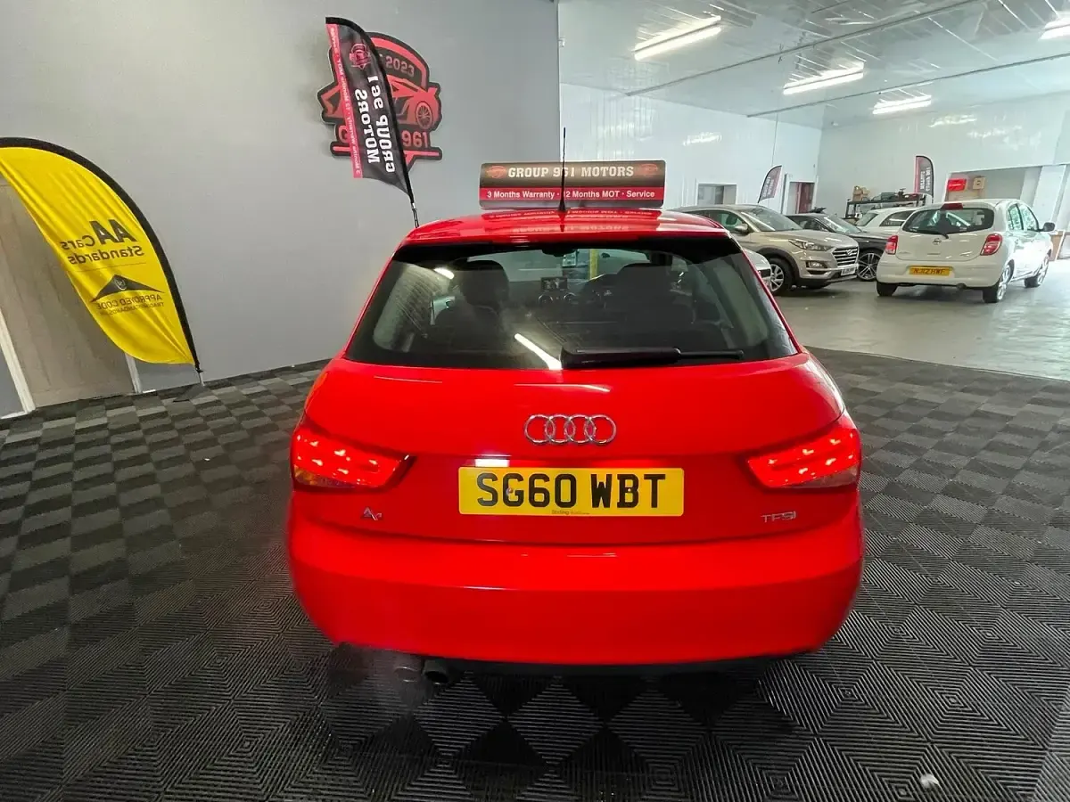 Used Audi A1 Sport 2010 Red Hatchback