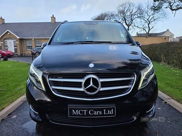 Used Mercedes V220 2018 Black MPV