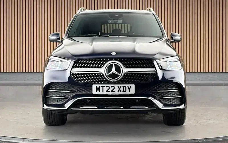 Used Mercedes GLE400 AMG line 330 HP (242 kW) 2022 Blue SUV