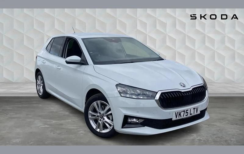 Used Skoda Fabia SE L 113 HP (83 kW) 2026 Moon white metallic Hatchback