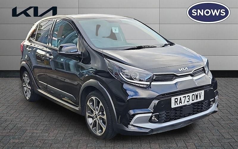 Black Used 2024 Kia Picanto X-Line Hatchback | £15,375 (Fair price) - Image 1/4