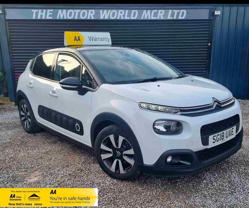 White Used 2018 Citroën C3 Flair Hatchback | £5,495 (Fair price) - Image 1/4