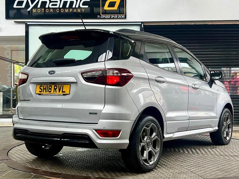 Used Ford Ecosport ST-Line 125 HP (91 kW) 2018 Silver SUV