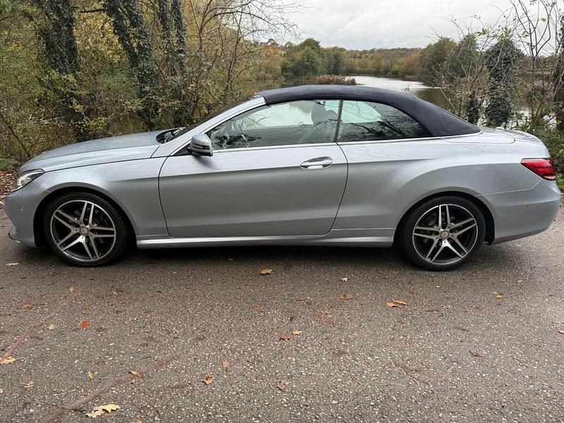 Usado Mercedes E220 AMG 2014 Prateado Cabrios