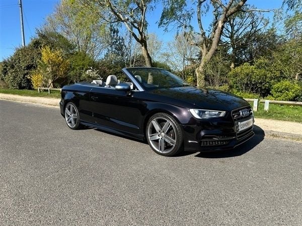 Black Used 2015 Audi S3 Cabriolet Advanced Cabriolet | £18,995 (Fair price) - Image 1/1