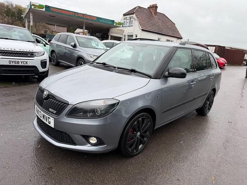Used Skoda Fabia vRS 180 HP (132 kW) 2013 Grey Estate