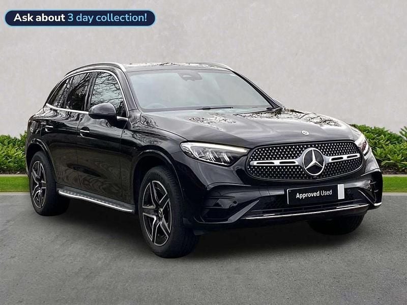 Used Mercedes GLC300e AMG line 2025 Black Estate