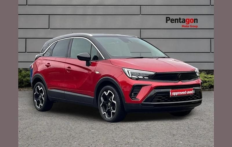 Used Vauxhall Crossland Ultimate 130 HP (95 kW) 2023 Red SUV