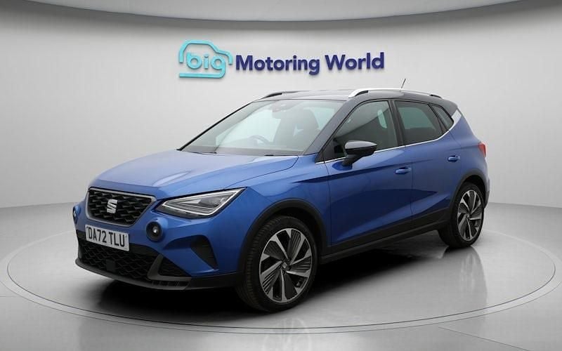Used Seat Arona FR Sport 110 HP (80 kW) 2022 Blue SUV