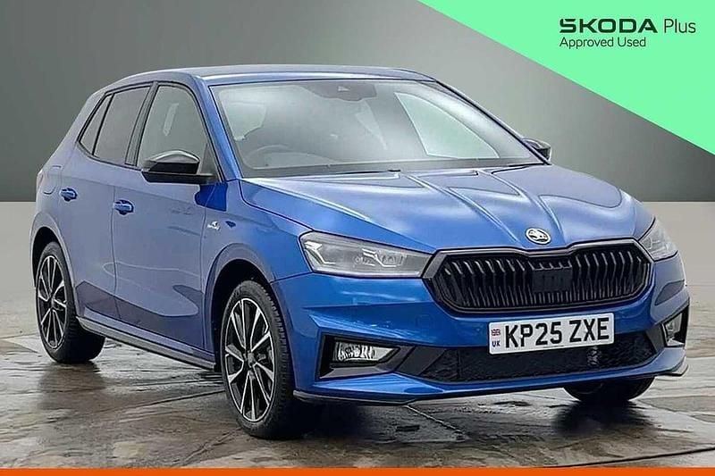 Used Skoda Fabia Monte Carlo 110 HP (80 kW) 2025 Race blue metallic Hatchback