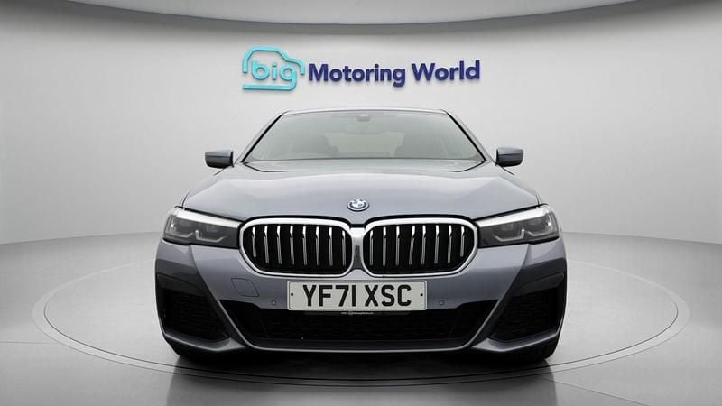 Used BMW 530e M Sport 292 HP (214 kW) 2021 Blue Sedan